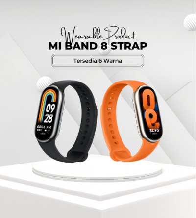 Mi Band 8 Strap Slicone